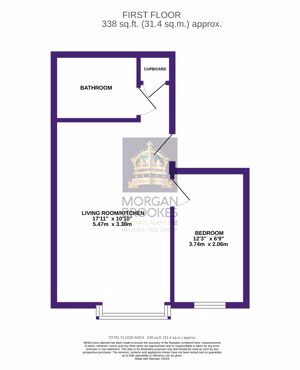 Flat 3 Floorplan- click for photo gallery